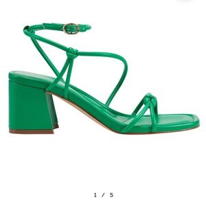 MARC FISHER GURION BLOCK HEEL SANDAL - worn once